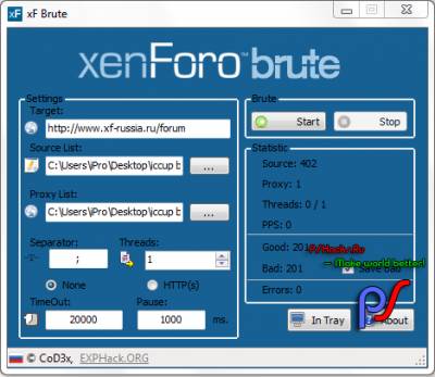 xF Brute